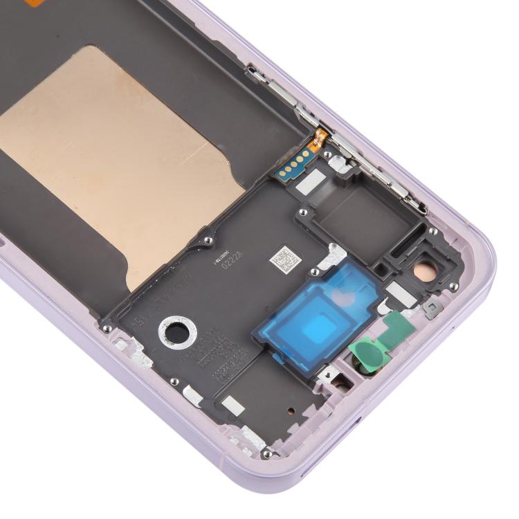 For Samsung Galaxy A55 SM-A556B OLED LCD Screen Digitizer Full Assembly with Frame (Pink) - LCD Screen by buy2fix | Online Shopping UK | buy2fix