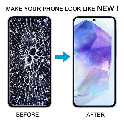 For Samsung Galaxy A55 SM-A556B OLED LCD Screen Digitizer Full Assembly with Frame (Baby Blue) - LCD Screen by buy2fix | Online Shopping UK | buy2fix