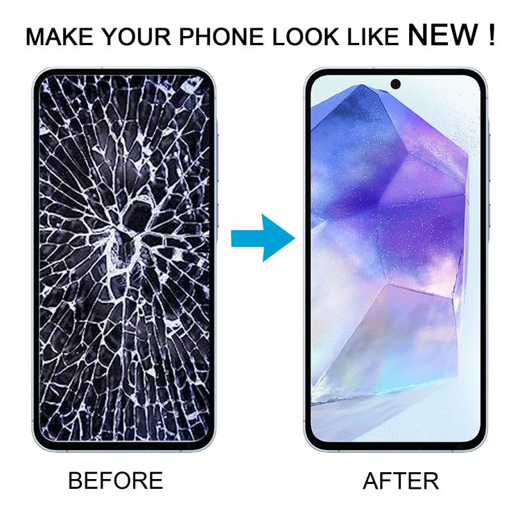 For Samsung Galaxy A55 SM-A556B OLED LCD Screen Digitizer Full Assembly with Frame (Light Green) - LCD Screen by buy2fix | Online Shopping UK | buy2fix