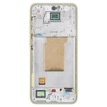For Samsung Galaxy A35 SM-A356B OLED LCD Screen Digitizer Full Assembly with Frame (Light Green) - LCD Screen by buy2fix | Online Shopping UK | buy2fix
