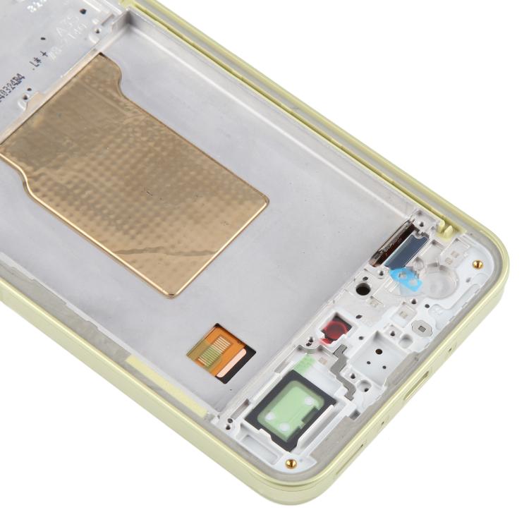 For Samsung Galaxy A35 SM-A356B OLED LCD Screen Digitizer Full Assembly with Frame (Light Green) - LCD Screen by buy2fix | Online Shopping UK | buy2fix