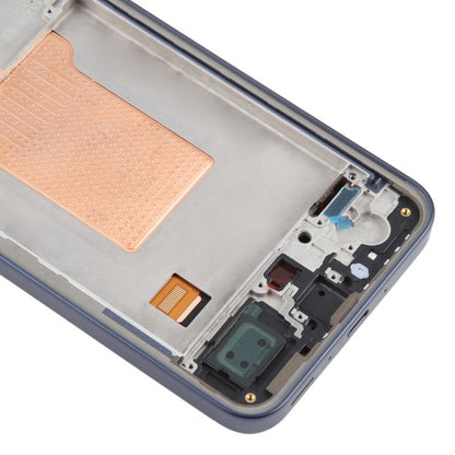 For Samsung Galaxy A35 SM-A356B OLED LCD Screen Digitizer Full Assembly with Frame (Blue) - LCD Screen by buy2fix | Online Shopping UK | buy2fix