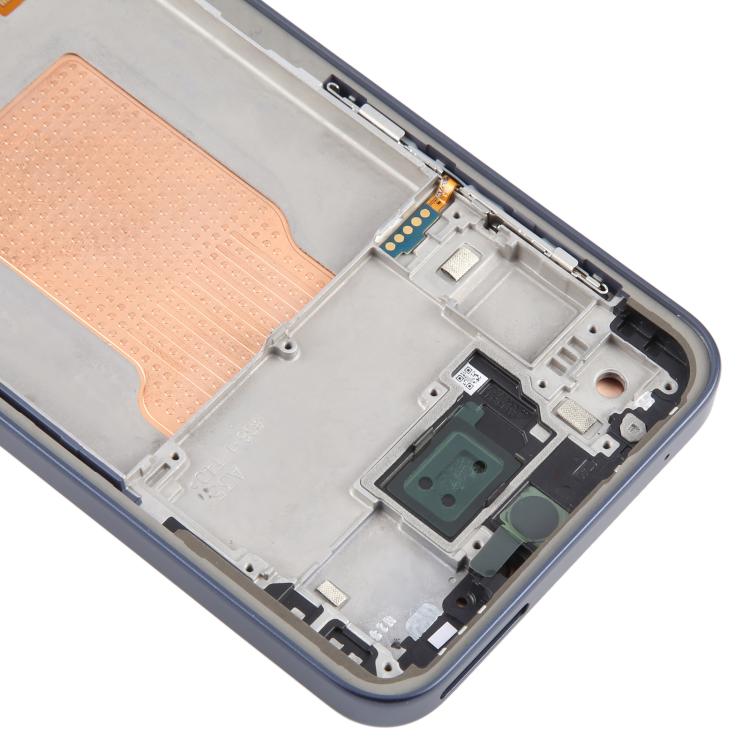 For Samsung Galaxy A35 SM-A356B OLED LCD Screen Digitizer Full Assembly with Frame (Blue) - LCD Screen by buy2fix | Online Shopping UK | buy2fix