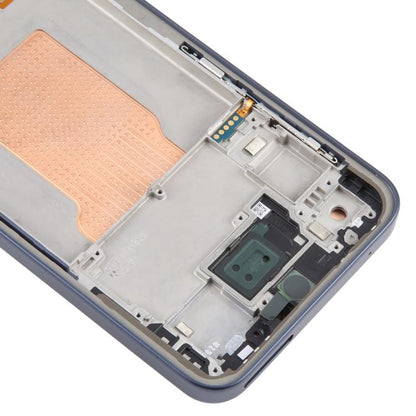 For Samsung Galaxy A35 SM-A356B OLED LCD Screen Digitizer Full Assembly with Frame (Blue) - LCD Screen by buy2fix | Online Shopping UK | buy2fix