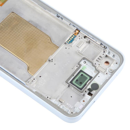 For Samsung Galaxy A35 SM-A356B OLED LCD Screen Digitizer Full Assembly with Frame (Baby Blue) - LCD Screen by buy2fix | Online Shopping UK | buy2fix