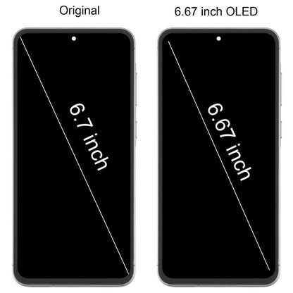 For Samsung Galaxy A56 SM-A566B 6.67 inch OLED LCD Screen Digitizer Full Assembly with Frame (Grey) - LCD Screen by buy2fix | Online Shopping UK | buy2fix