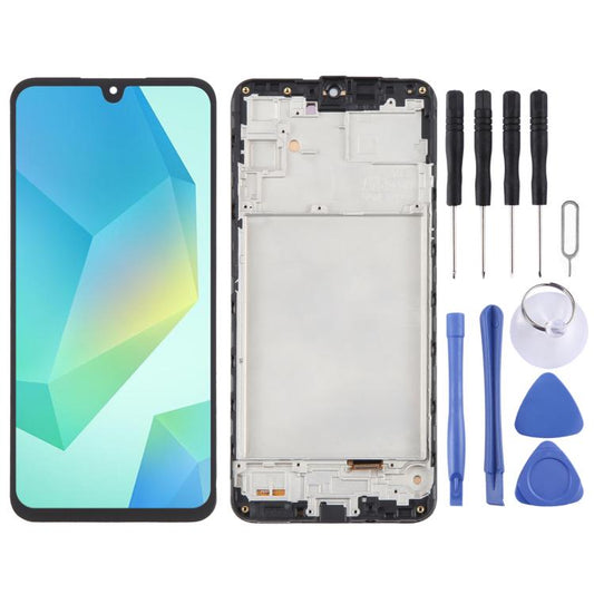 For Samsung Galaxy A16 4G SM-A165F 6.66 inch OLED LCD Screen Digitizer Full Assembly with Frame - LCD Screen by buy2fix | Online Shopping UK | buy2fix