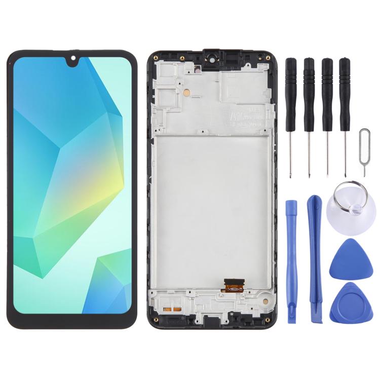 For Samsung Galaxy A16 4G SM-A165F 6.46 inch OLED LCD Screen Digitizer Full Assembly with Frame - LCD Screen by buy2fix | Online Shopping UK | buy2fix
