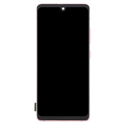 For Samsung Galaxy A51 5G SM-A516 6.36 inch OLED LCD Screen Digitizer Full Assembly with Frame (Pink) - LCD Screen by buy2fix | Online Shopping UK | buy2fix