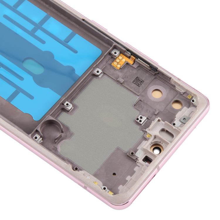 For Samsung Galaxy A51 5G SM-A516 6.36 inch OLED LCD Screen Digitizer Full Assembly with Frame (Pink) - LCD Screen by buy2fix | Online Shopping UK | buy2fix