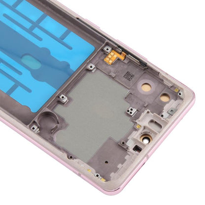 For Samsung Galaxy A51 5G SM-A516 6.36 inch OLED LCD Screen Digitizer Full Assembly with Frame (Pink) - LCD Screen by buy2fix | Online Shopping UK | buy2fix