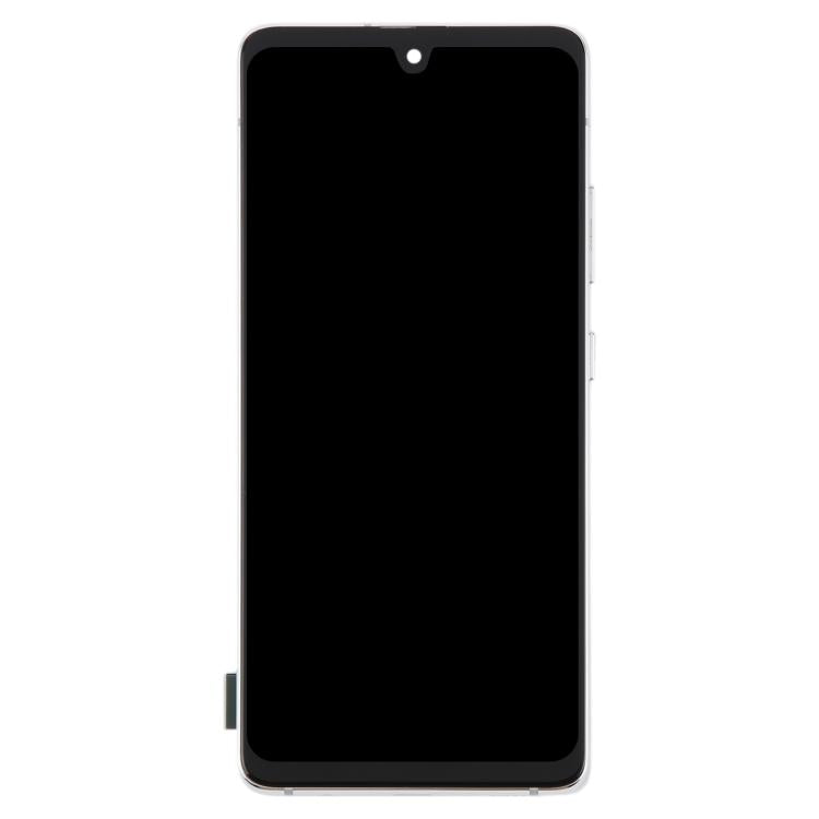 For Samsung Galaxy A51 5G SM-A516 6.36 inch OLED LCD Screen Digitizer Full Assembly with Frame (Silver) - LCD Screen by buy2fix | Online Shopping UK | buy2fix
