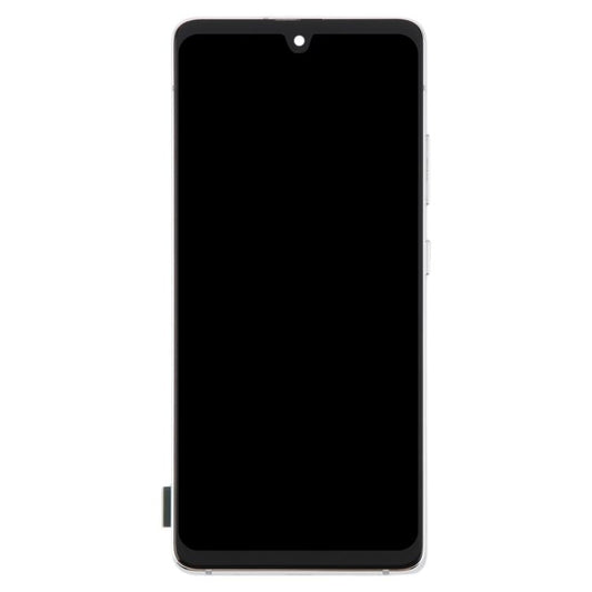 For Samsung Galaxy A51 5G SM-A516 6.36 inch OLED LCD Screen Digitizer Full Assembly with Frame (Silver) - LCD Screen by buy2fix | Online Shopping UK | buy2fix