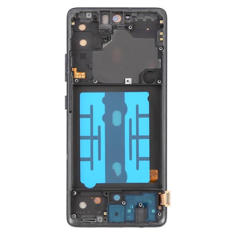 For Samsung Galaxy A51 5G SM-A516 6.43 inch OLED LCD Screen Digitizer Full Assembly with Frame (Black) - LCD Screen by buy2fix | Online Shopping UK | buy2fix