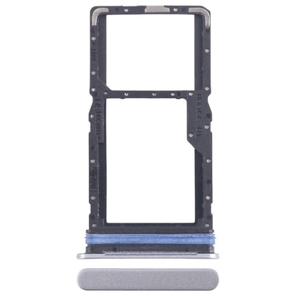 For Samsung Galaxy A06 5G SM-A066B Original SIM + SIM / Micro SD Card Tray (Silver) - Card Tray by buy2fix | Online Shopping UK | buy2fix
