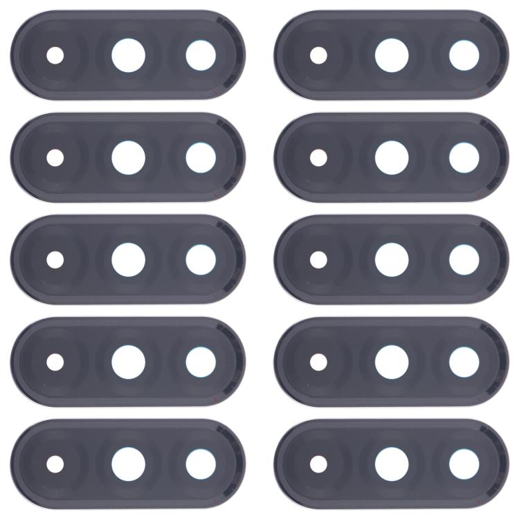 For Samsung Galaxy A36 SM-A366B 10pcs Rear Camera Lens Cover (Black) - Camera Series by buy2fix | Online Shopping UK | buy2fix
