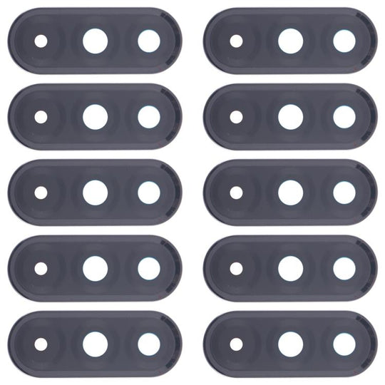 For Samsung Galaxy A36 SM-A366B 10pcs Rear Camera Lens Cover (Black)