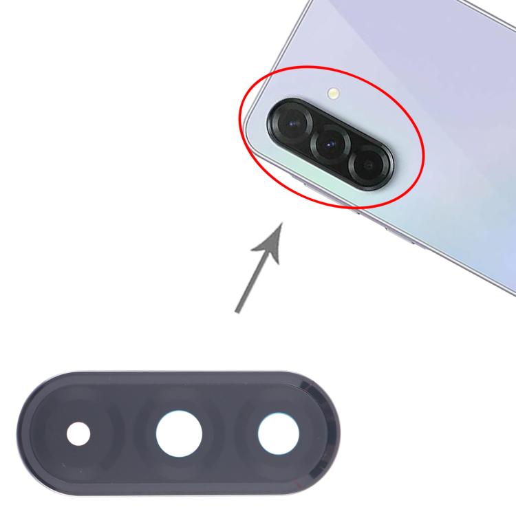 For Samsung Galaxy A36 SM-A366B 10pcs Rear Camera Lens Cover (Black) - Camera Series by buy2fix | Online Shopping UK | buy2fix