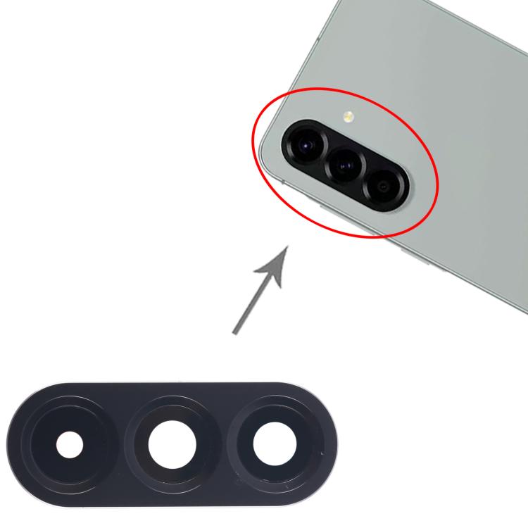 For Samsung Galaxy A56 SM-A566B 10pcs Rear Camera Lens Cover (Grey) - Camera Series by buy2fix | Online Shopping UK | buy2fix