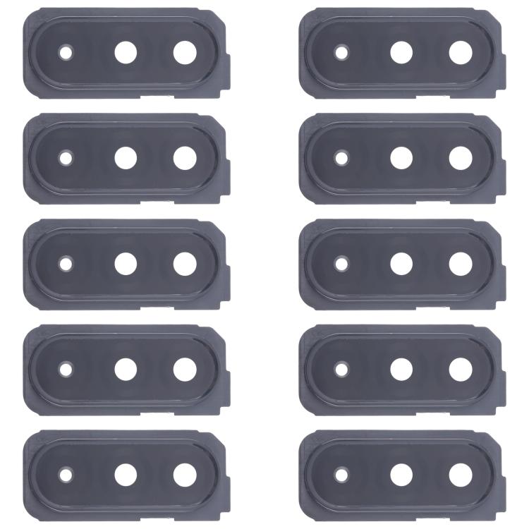 For Samsung Galaxy A26 SM-A266B 10pcs Rear Camera Lens Cover (Black) - Camera Series by buy2fix | Online Shopping UK | buy2fix