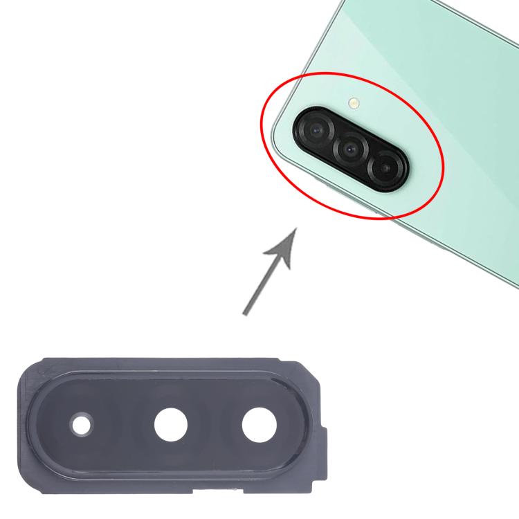 For Samsung Galaxy A26 SM-A266B 10pcs Rear Camera Lens Cover (Black) - Camera Series by buy2fix | Online Shopping UK | buy2fix