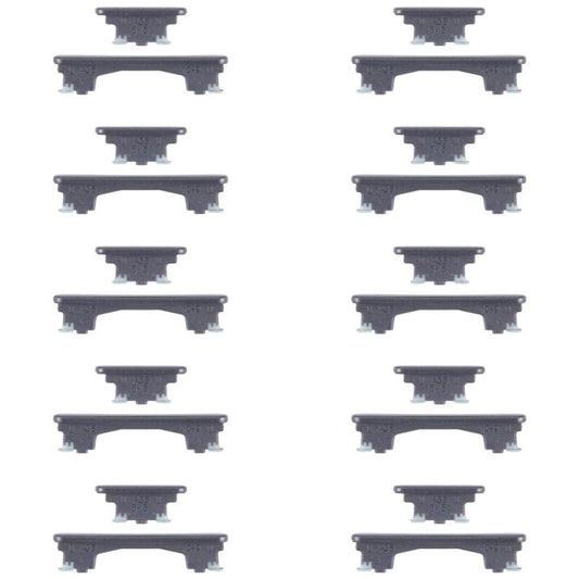For Samsung Galaxy A36 SM-A366B 10pcs Power Button and Volume Control Button (Black) - Home key & Side Key by buy2fix | Online Shopping UK | buy2fix