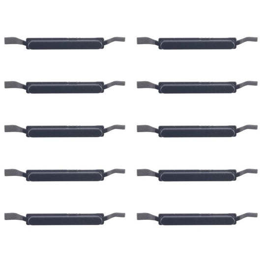 For Samsung Galaxy A06 5G SM-A066B 10pcs Volume Control Button (Black) - Home key & Side Key by buy2fix | Online Shopping UK | buy2fix