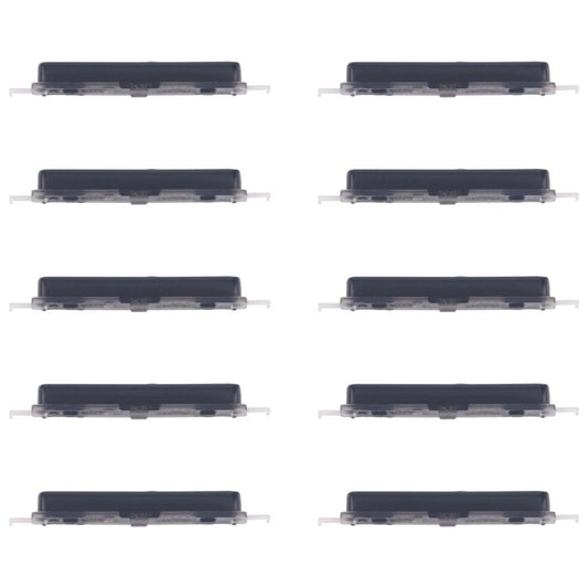 For Samsung Galaxy A14 5G SM-A146B 10pcs Volume Control Button (Black) - Home key & Side Key by buy2fix | Online Shopping UK | buy2fix