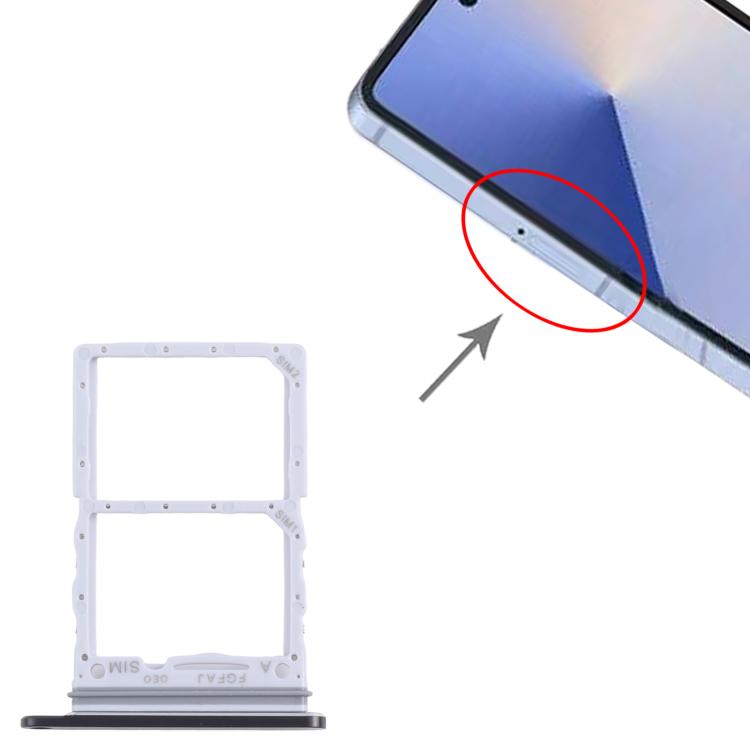 For Samsung Galaxy Z Flip7 SM-F751B Original SIM + SIM Card Tray (Black) - Card Tray by buy2fix | Online Shopping UK | buy2fix