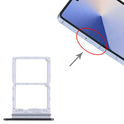 For Samsung Galaxy Z Flip7 SM-F751B Original SIM + SIM Card Tray (Black) - Card Tray by buy2fix | Online Shopping UK | buy2fix