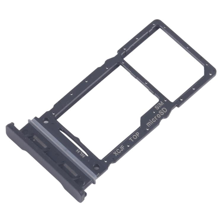 For Samsung Galaxy Tab Active5 5G SM-X306 Original SIM Card Tray + Micro SD Card Tray (Black) - Card Tray by buy2fix | Online Shopping UK | buy2fix