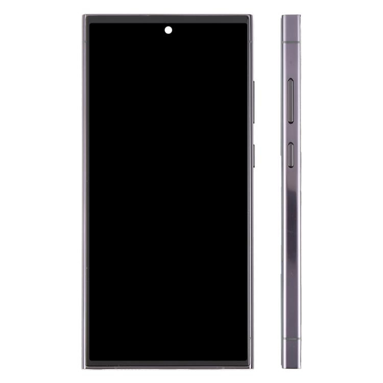 For Samsung Galaxy S23 Ultra SM-S918B 6.72 inch TFT LCD Screen Digitizer Full Assembly with Frame, Not Supporting Fingerprint Identification (Black) -  by buy2fix | Online Shopping UK | buy2fix