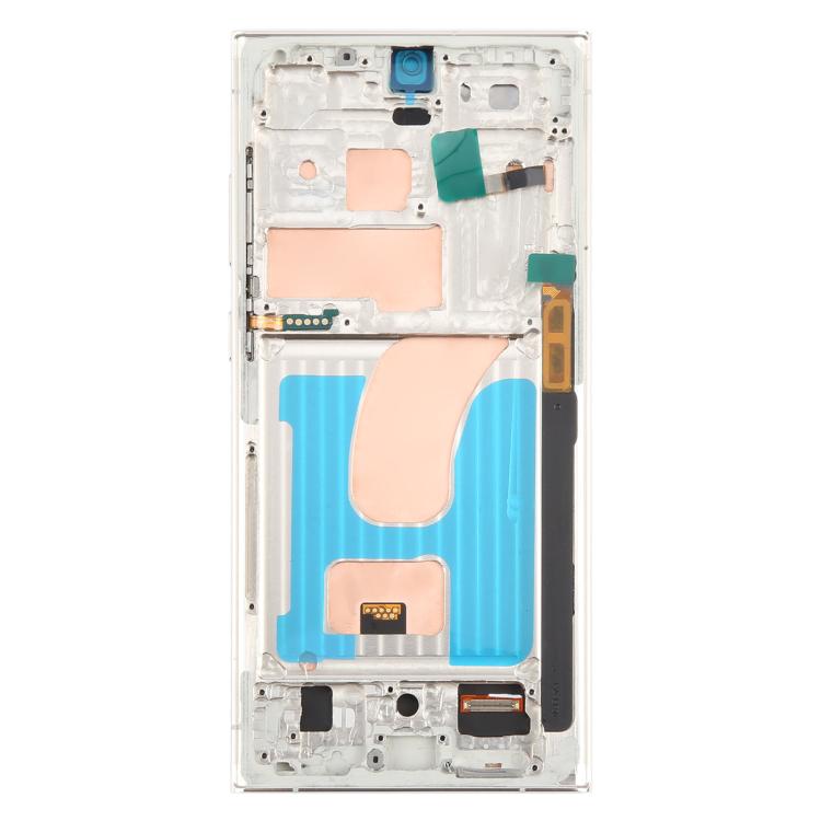 For Samsung Galaxy S23 Ultra SM-S918B 6.72 inch TFT LCD Screen Digitizer Full Assembly with Frame, Not Supporting Fingerprint Identification (Gold) -  by buy2fix | Online Shopping UK | buy2fix