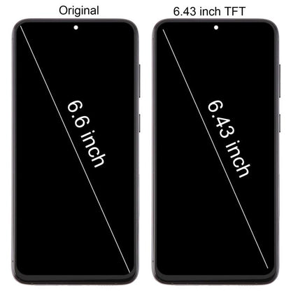 For Samsung Galaxy S23+ SM-S916B 6.43 inch TFT LCD Screen Digitizer Full Assembly with Frame, Not Supporting Fingerprint Identification (Black) -  by buy2fix | Online Shopping UK | buy2fix