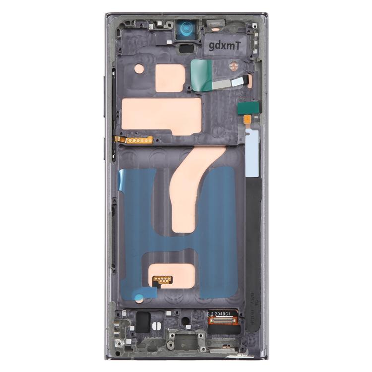 For Samsung Galaxy S22 Ultra SM-S908B 6.72 inch TFT LCD Screen Digitizer Full Assembly with Frame, Not Supporting Fingerprint Identification (Grey) -  by buy2fix | Online Shopping UK | buy2fix