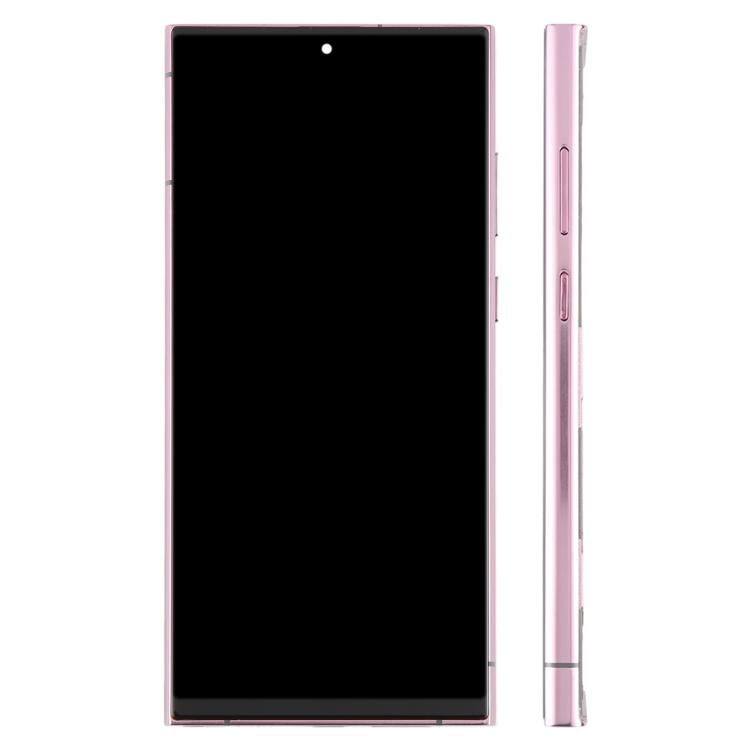 For Samsung Galaxy S22 Ultra SM-S908B 6.72 inch TFT LCD Screen Digitizer Full Assembly with Frame, Not Supporting Fingerprint Identification (Purple) -  by buy2fix | Online Shopping UK | buy2fix
