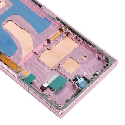 For Samsung Galaxy S22 Ultra SM-S908B 6.72 inch TFT LCD Screen Digitizer Full Assembly with Frame, Not Supporting Fingerprint Identification (Purple) -  by buy2fix | Online Shopping UK | buy2fix