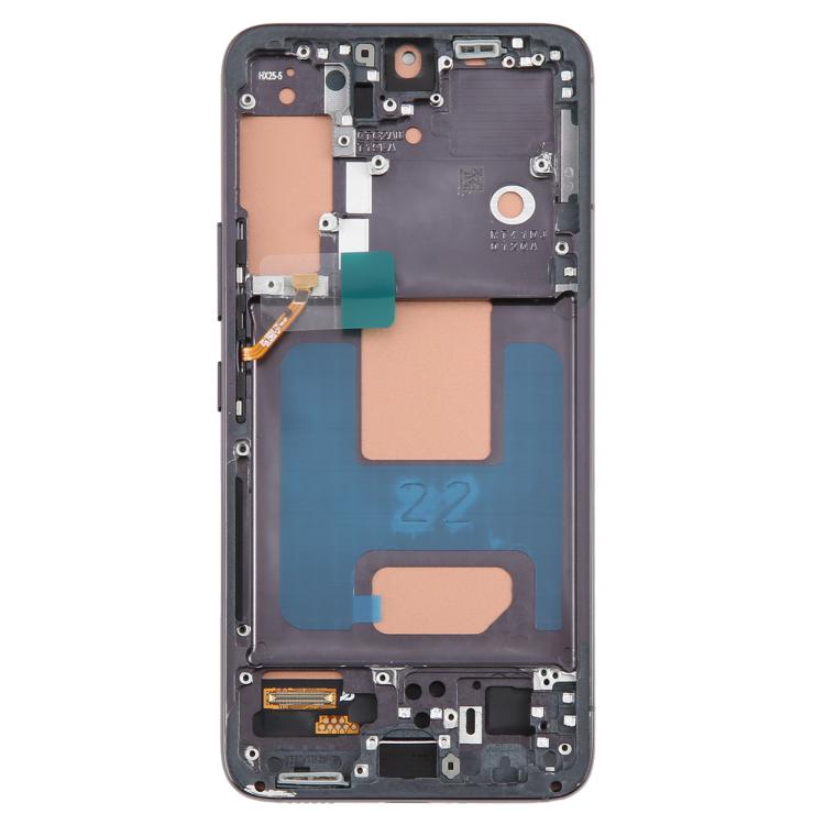 For Samsung Galaxy S22 SM-S901B 5.96 inch TFT LCD Screen Digitizer Full Assembly with Frame, Not Supporting Fingerprint Identification (Black) -  by buy2fix | Online Shopping UK | buy2fix