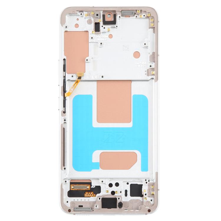 For Samsung Galaxy S22 SM-S901B 5.96 inch TFT LCD Screen Digitizer Full Assembly with Frame, Not Supporting Fingerprint Identification (Silver) -  by buy2fix | Online Shopping UK | buy2fix