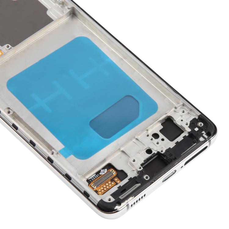 For Samsung Galaxy S21 5G SM-G991B 6.12 inch TFT LCD Screen Digitizer Full Assembly with Frame, Not Supporting Fingerprint Identification (Silver) - LCD Screen by buy2fix | Online Shopping UK | buy2fix