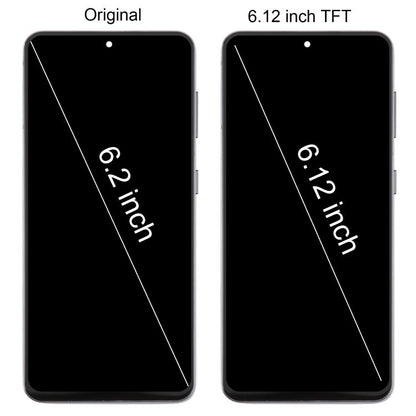 For Samsung Galaxy S21 5G SM-G991B 6.12 inch TFT LCD Screen Digitizer Full Assembly with Frame, Not Supporting Fingerprint Identification (Black) - LCD Screen by buy2fix | Online Shopping UK | buy2fix
