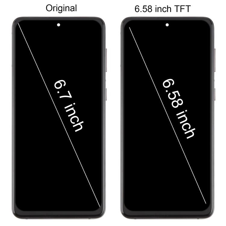 For Samsung Galaxy S21+ SM-G996B 6.58 inch TFT LCD Screen Digitizer Full Assembly with Frame, Not Supporting Fingerprint Identification (Black) - LCD Screen by buy2fix | Online Shopping UK | buy2fix