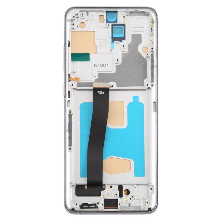 For Samsung Galaxy S20 Ultra SM-G988B 6.78 inch TFT LCD Screen Digitizer Full Assembly with Frame, Not Supporting Fingerprint Identification (Grey) - LCD Screen by buy2fix | Online Shopping UK | buy2fix