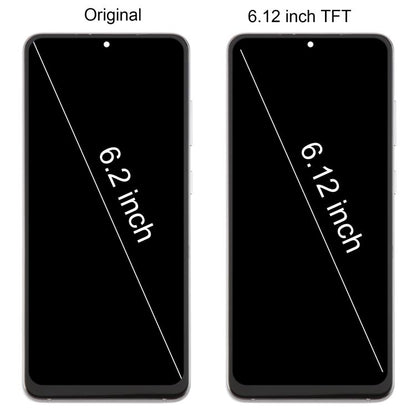 For Samsung Galaxy S20 4G SM-G980F 6.12 inch TFT LCD Screen Digitizer Full Assembly with Frame, Not Supporting Fingerprint Identification (Silver) - LCD Screen by buy2fix | Online Shopping UK | buy2fix