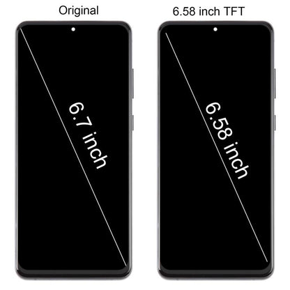 For Samsung Galaxy S20+ SM-G985F 6.58 inch TFT LCD Screen Digitizer Full Assembly with Frame, Not Supporting Fingerprint Identification (Grey) - LCD Screen by buy2fix | Online Shopping UK | buy2fix
