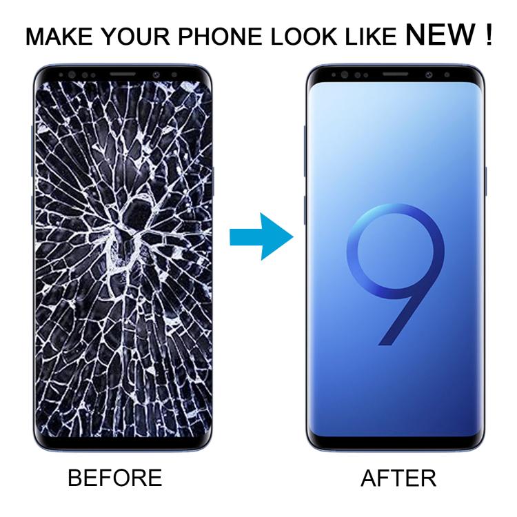 For Samsung Galaxy S9+ SM-G965F 6.18 inch TFT LCD Screen Digitizer Full Assembly with Frame (Black) - LCD Screen by buy2fix | Online Shopping UK | buy2fix