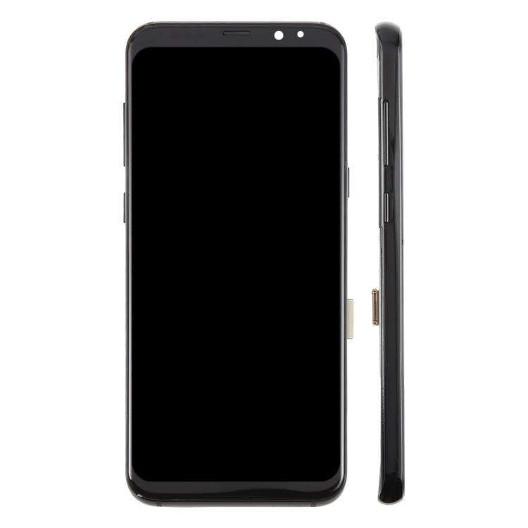 For Samsung Galaxy S8+ SM-G955F 6.18 inch TFT LCD Screen Digitizer Full Assembly with Frame (Black) - LCD Screen by buy2fix | Online Shopping UK | buy2fix
