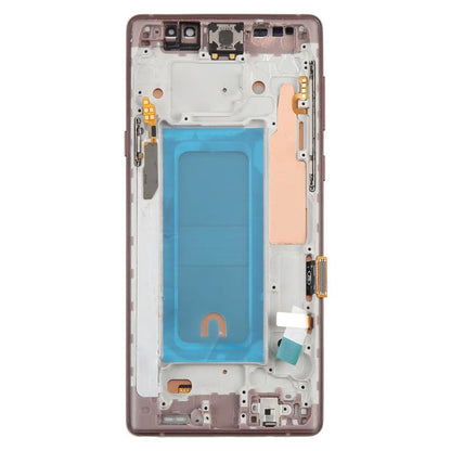 For Samsung Galaxy Note9 SM-N960F 6.33 inch TFT LCD Screen Digitizer Full Assembly with Frame (Gold) - LCD Screen by buy2fix | Online Shopping UK | buy2fix