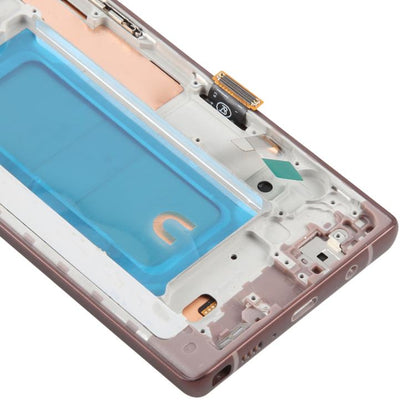 For Samsung Galaxy Note9 SM-N960F 6.33 inch TFT LCD Screen Digitizer Full Assembly with Frame (Gold) - LCD Screen by buy2fix | Online Shopping UK | buy2fix