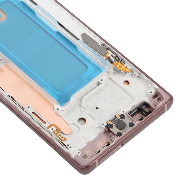 For Samsung Galaxy Note9 SM-N960F 6.33 inch TFT LCD Screen Digitizer Full Assembly with Frame (Gold) - LCD Screen by buy2fix | Online Shopping UK | buy2fix